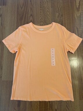 Old Navy Light Peach Short Sleeve Tee